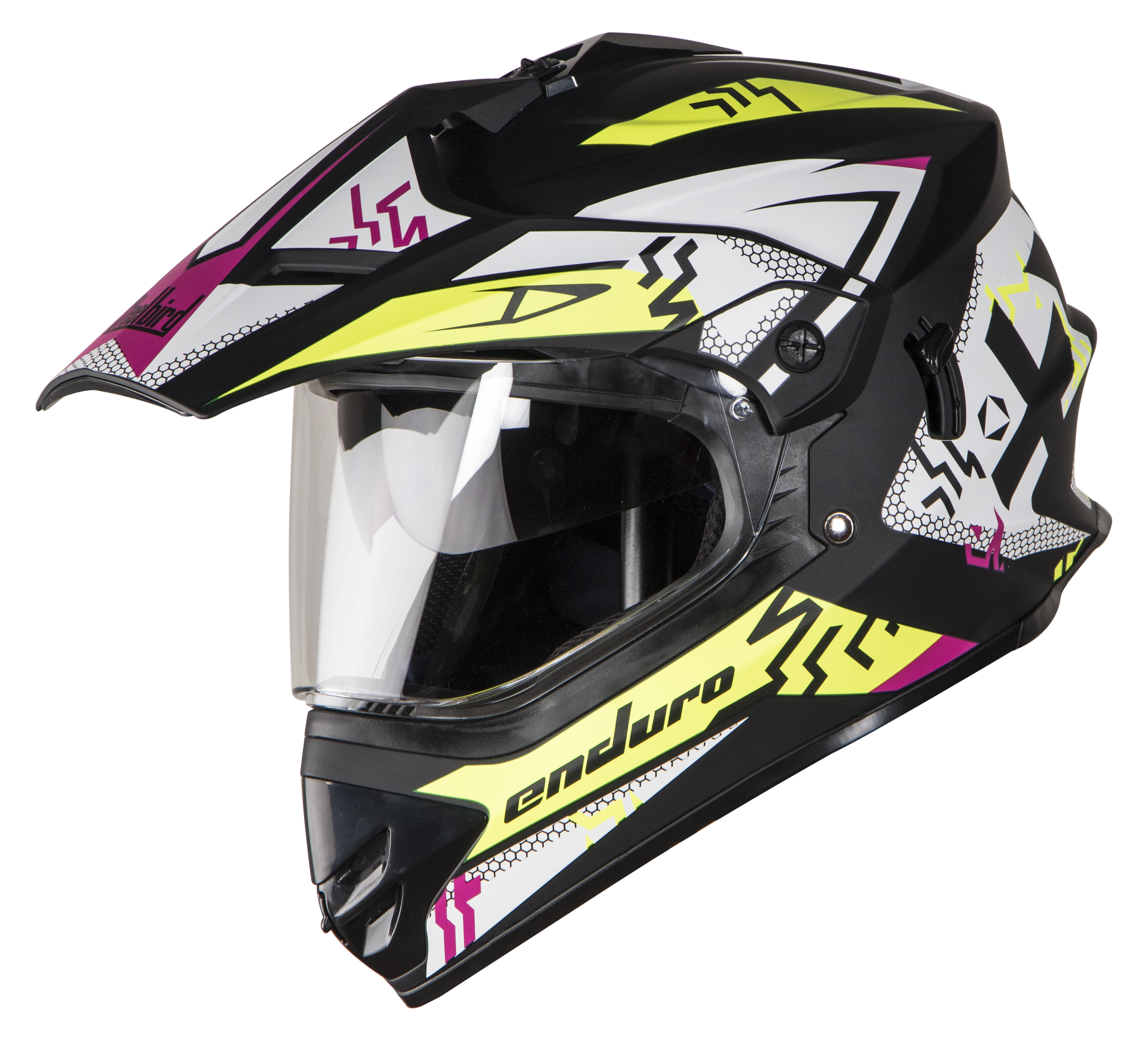 SB-42 Bang Enduro Mat Black With Fluo Yellow